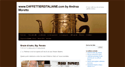 Desktop Screenshot of caffettiereitaliane.com